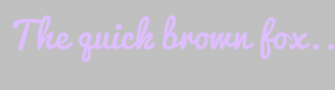 Image with Font Color DEBEFF and Background Color C0C0C0